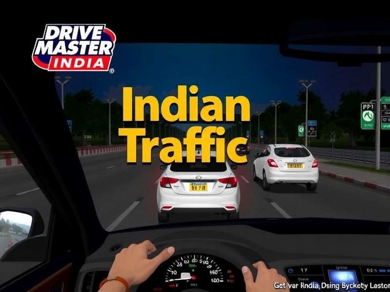 Indian Traffic Simulation in Drive Master India